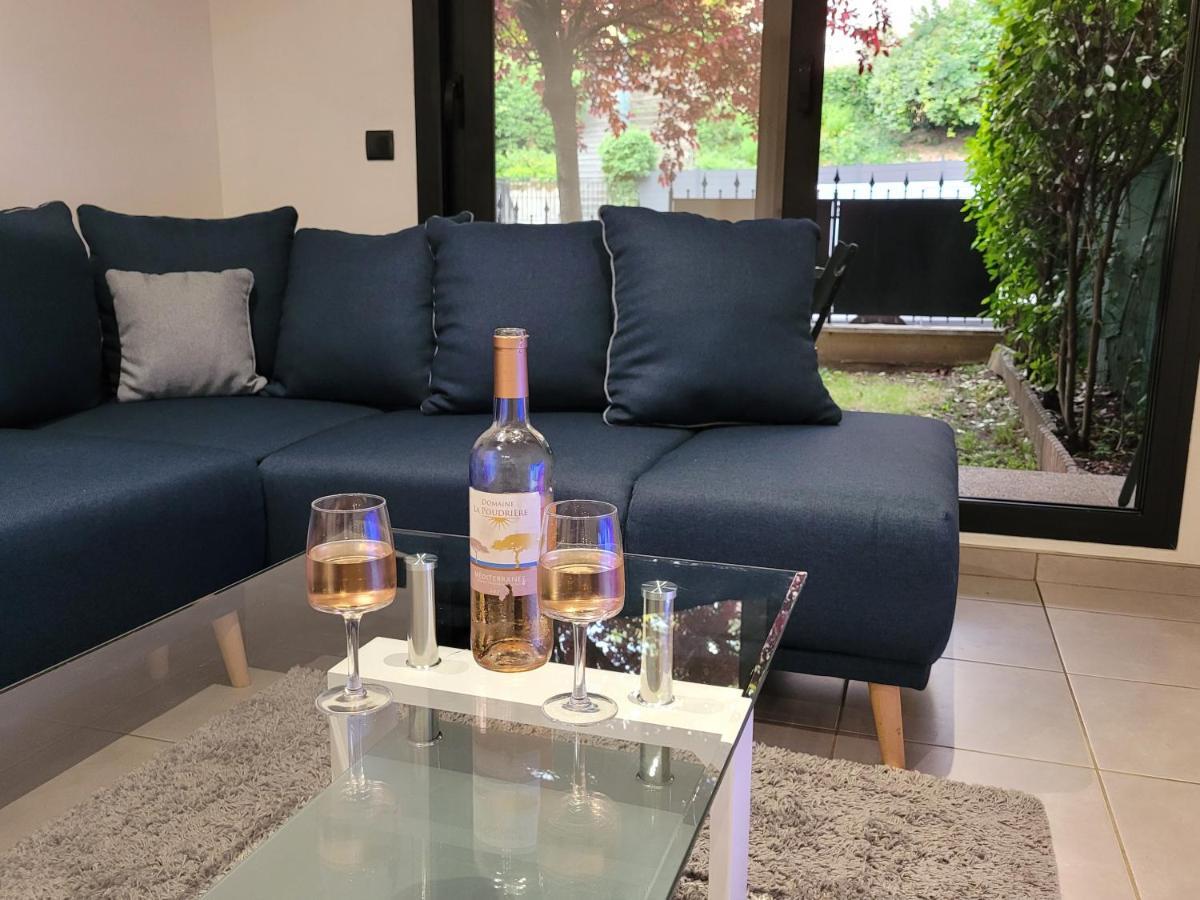 Appartement Standing 2 Pieces Avec Jardin Entre Paris & Dysney Бри-сюр-Марн Экстерьер фото